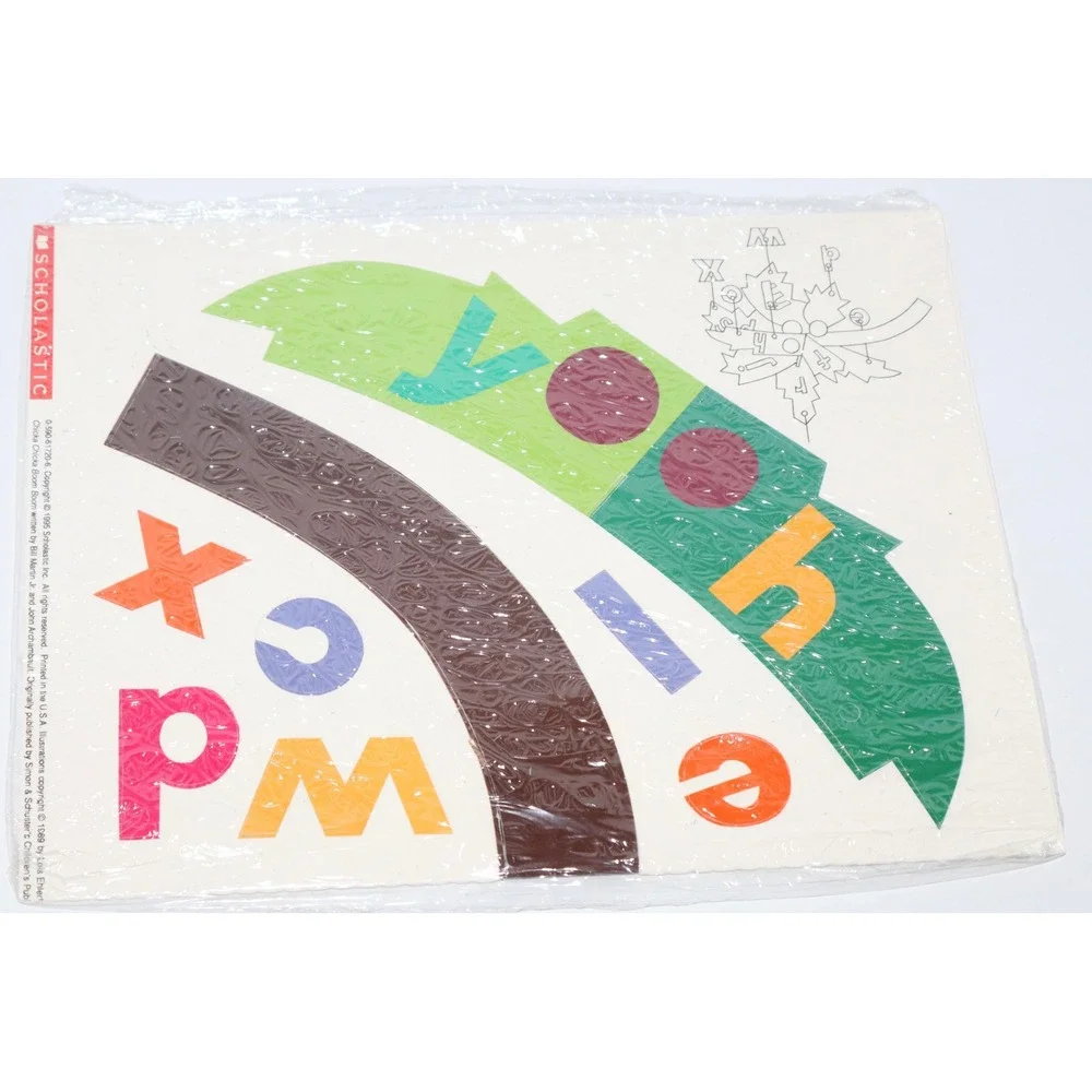 1995 Scholastic Chicka Chicka Boom Boom Classroom Mobile Vintage Decoration  New